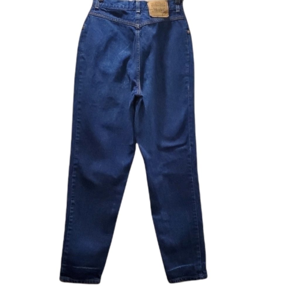 Rare Levi's Orange Tab 1970's 3 Pocket Dark Wash, High-Rise Jeans 16690-0214.